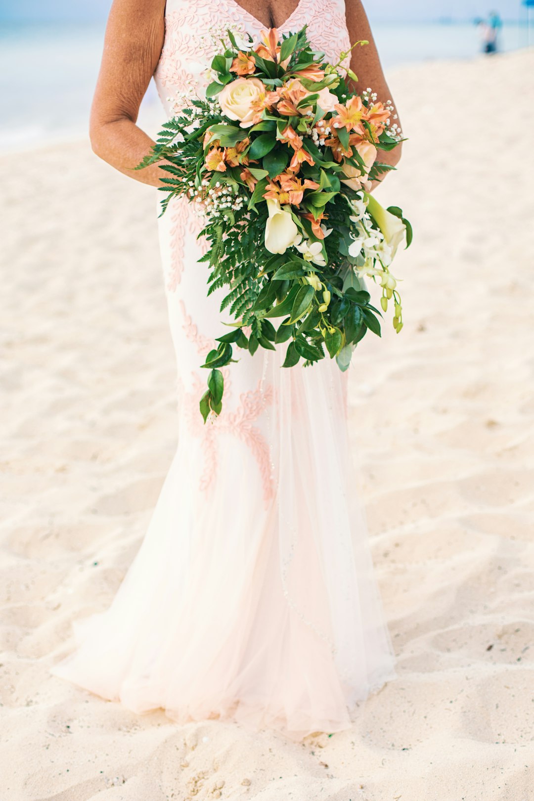 Beach ceremony decorations